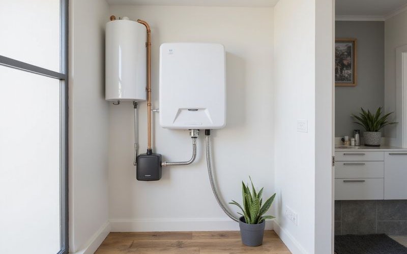 Electric hot water system