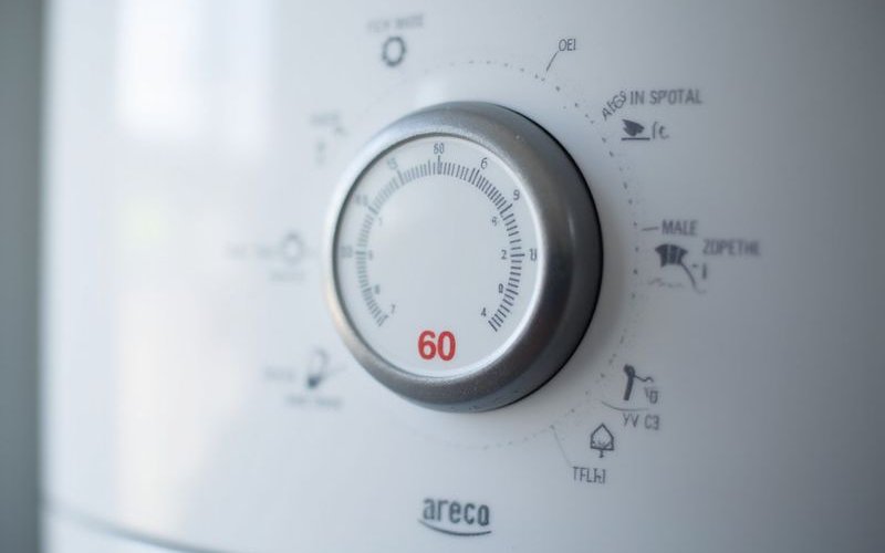 Hot water tank thermostat