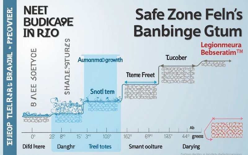 Legionella growth temperature chart