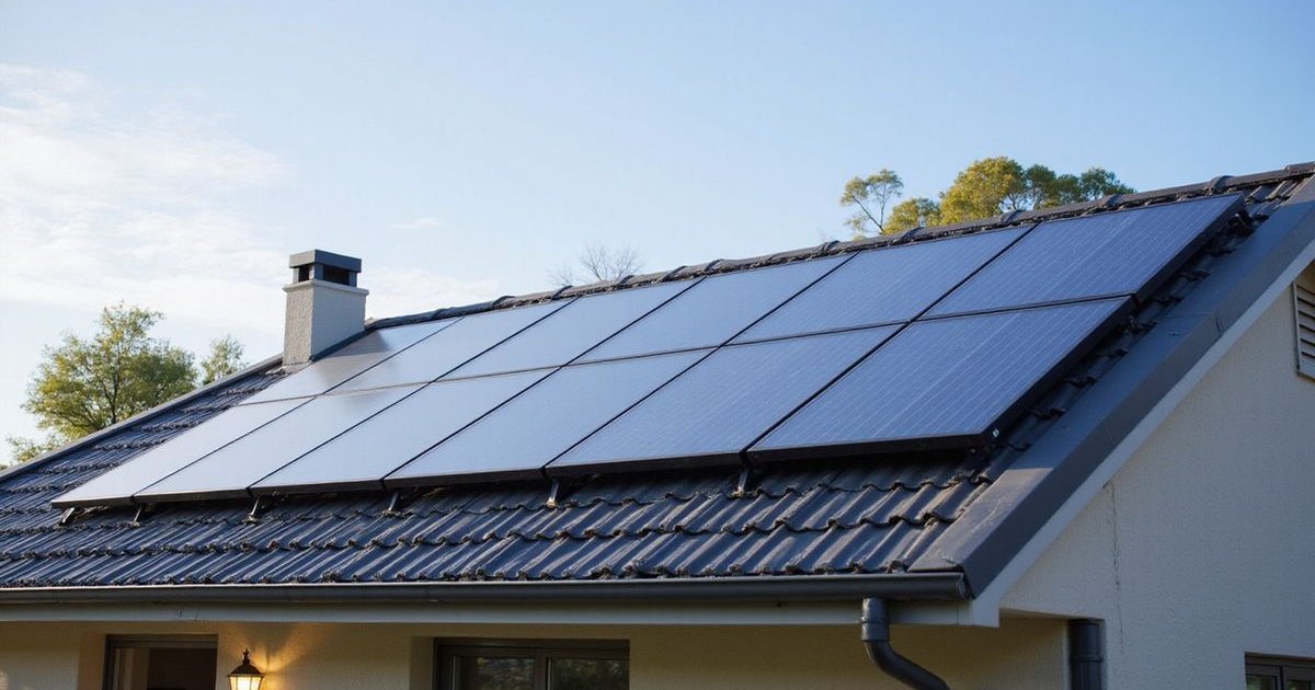 Solar hot water roof requirements